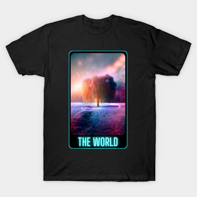 The World T-Shirt by Gwraggedann